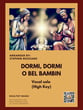 Dormi, Dormi, O Bel Bambin Vocal Solo & Collections sheet music cover